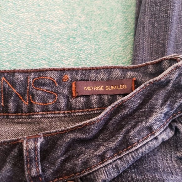 💥 Sale!!! Jag Jeans Midrise Slim leg Jean size 10 - Picture 5 of 7